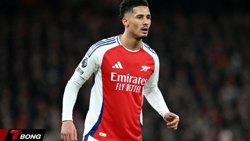 William Saliba - khối bê tông hàng phòng ngự